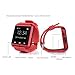 Bluetooth Smart Watch, Aosmart U8 Smartwatch for Android Smartphones - Red