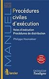 Procédures civiles d'exécution by 