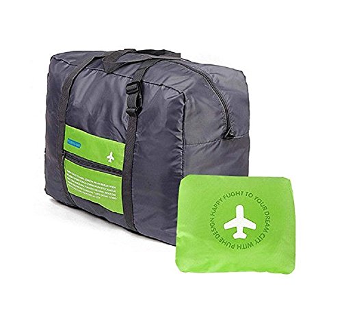 Travel Bag - Waterproof Travel Duffel Bag,Nylon Foldable Sports Duffel Bag For Travel,Campimg,Sports travel bag, Green