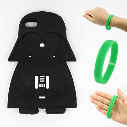 5S Case,iPhone 5 Case,iPhone 5S Darth Vader Silicone Case,Bat King Fashion Cartoon Star Wars Darth Vader 3D Cute Silicon Gel Rubber Back Cover Case Skin for Apple iPhone 5/5S/5C/SE(Darth Vader)
