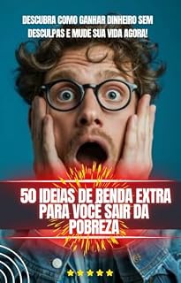 Livro 50 Ideias de Renda Extra para Você Sair da Pobreza
