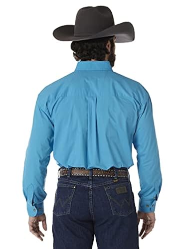 Wrangler Men's Big Tall Western George Strait One Pocket Button