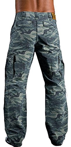 Juicy Trendz Mens Motorcycle Motorbike Trousers Pants Jeans With Protective Lining S016 Camo W34 x L30