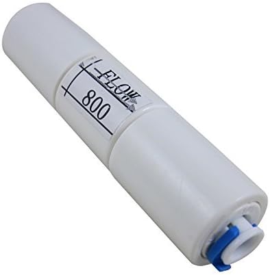 TmallTech 400GPD Flow Restrictor 800CC 1/4 Quick Connect for RO Reverse Osmosis by TmallTech