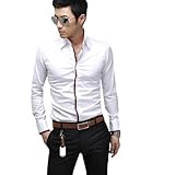 Zeagoo Men's Long Sleeve Casual dress shirts