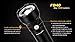Fenix FD40 1000 Lumen CREE LED variable beam Flashlight with ARB-L4-4800 26650 battery, ARE-X1 Charger and EdisonBright brand battery carry case