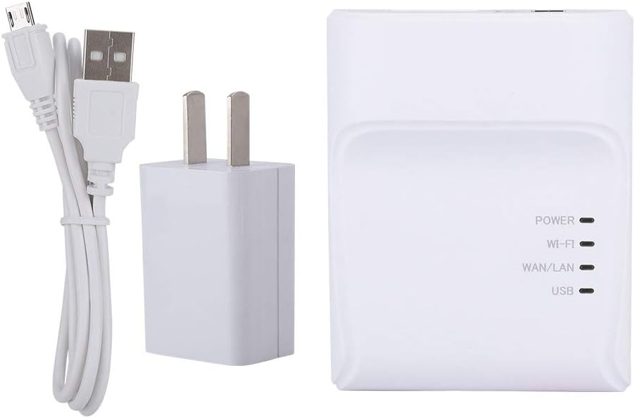 Queen.Y High Speed USB Printer Network Print Server Adapter Share LAN