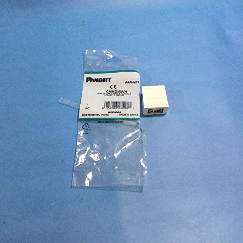 Panduit CMHDMIWH HDMI Coupler Module, Mini-Com, White