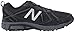 New Balance Men's 410 V5 Trail Running Shoe, Black/Thunder/Alpha Red, 14 XW US