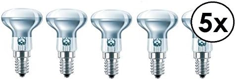 lightshopdirectltd 5 x 25w Reflector R39 Lava Replacment Light Bulb SES (E14) 240v