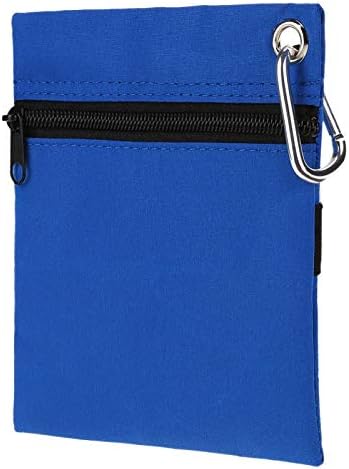 Yosoo Health Gear Golf Tee Pouch, Golf Ball Holder, Zippered Golf Tee Bag, Golf Tee Ball Storage Bag with Hook, Golf Accessories for Golfing Enthusiasts