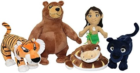Craftstone Jungle Book Plush Assortment, 6.5-8"