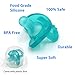 Baby Pacifier, Ztacking Pacifier Holder Infant Binky Nipple Teether Soothier Animal Monkey Toy Paci for Boys Girls - Non Toxic Removable Soothing