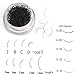 Cupidlovehair 3pc/lot Volume 3D Eyelash Extensions 0.07mm Thickness Hair Mink Strip Makeup C Curl Individual Eyelashes Natural Style (12mm+13mm+14mm)