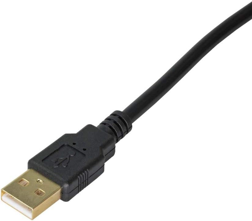 AKYGA AK-USB-23 USB A Female to A Male 2.0 Cable Extension Cable 15 cm, black, 0.15 m - Image 3