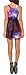 MicaCool Summer Pleated Print Cherry Blossom Reversible Skater Dress Medium