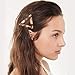 Acrylic Resin Hair Clips Barrettes Set Leopard Geometric Hair Pins, for Party Daily Hair Styling, Women Girls 10 Pcs