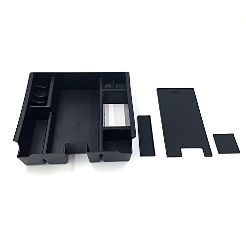 Carmonsons for Jaguar XF 2009-2017 Central Armrest Storage Box Container Holder Tray Car Organizer Accessories Car Styling
