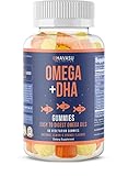 Havasu Nutrition Omega 3,6,9 + DHA Gummies to Support Brain, Joint & Cardiovascular Health - Aids Vision & Immune Health, Non-GMO, Gelatin-Free, Plant Based Oils, Natural Flavors, 60 Vegetable Gummies