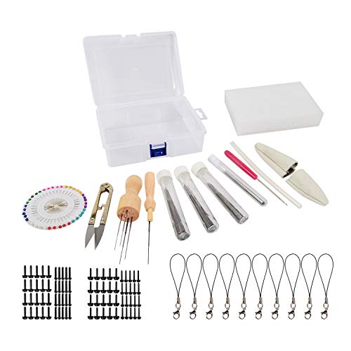 Needle Felting Kit - Needle Felting Needle - Wool Felt Tools - Felting Foam Starter kit Mat Awl Needles with Handy Case