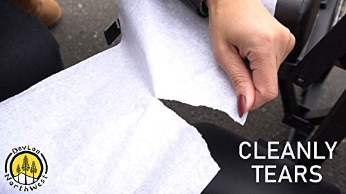 DevLon NorthWest Chiropractic Headrest Paper Rolls 8.5 inches x 225 feet 25 Rolls Premium White 100 Percent Virgin Pulp 22grams