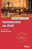 Introduction au droit 2018-2019 (Dyna'sup droit) (French Edition) by 