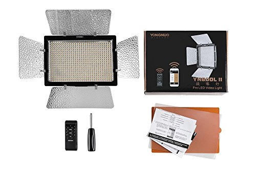 YONGNUO YN600II YN600L II Pro LED Video Light/LED Studio Light with 3200-5500K Color Temperature and Adjustable Brightness for The SLR Cameras Camcorders - Thumbnail 5