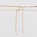 Boosic Layered Necklace Gold with Dainty Chokers Disc Bar Choker Necklace Set For Women