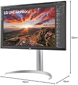 LG 27UP85NP-W 27 Inch 4K UHD IPS Monitor USB-C 5ms FreeSync HDR view 12