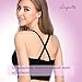Lupantte Hands Free Pumping Bra, X Structure Breast Pump Nursing Bra for Breastfeeding Moms, Comfortable, Adjustable Fit Spectra, Lansinoh, Philips Avent, Bellababy, etc. (X-Large) Black