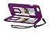 all in case - iPhone 6 Plus/6s Plus Wallet Case - Card Holder - With Mirror and Attachable Strap - Purple