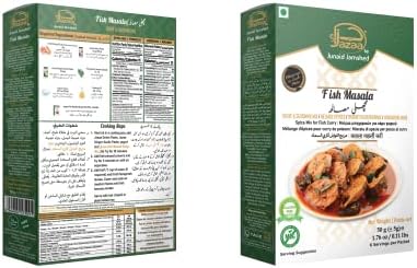 Jazaa Fish Masala and Spice Mix for Fish Curry 50 g price in Saudi
