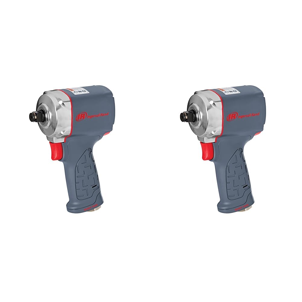 Ingersoll-Rand 36QMAX Ultra Compact, Quiet and Lightweight 1/2 Inch Impact Wrench (Pack of 2)