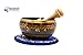 Artncraft Tibetan Singing Bowls High Quality with Striker, 4.5