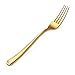 IOOOOO 180 Piece Gold Plastic Silverware, Disposable Plastic Cutlery Set with Gift Box, 60 Forks, 60 Knives and 60 Spoons For Wedding & Party