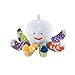 Baby Aspen, Mr. Sock T. Pus, Plush Octopus with 4 Pairs of Socks