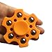 Fidget Spinner Stainless Steel High Speed Bearing Stress Reducer Good For Fidget Hands (Orange B)