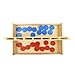 IAMGlobal 4 in a Row. Four in a Row Wooden Game, Line Up 4, Classic Family Toy, Board Game for Kids and Family for Fun