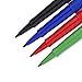 Paper Mate Flair Felt Tip Pens, Medium Point (0.7mm), Business Colors, 4 Count