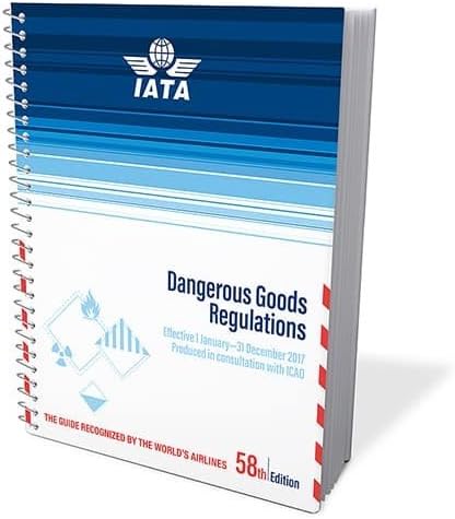2017 58th Edition IATA Dangerous Goods Regulations - Spiral Bound - (English)