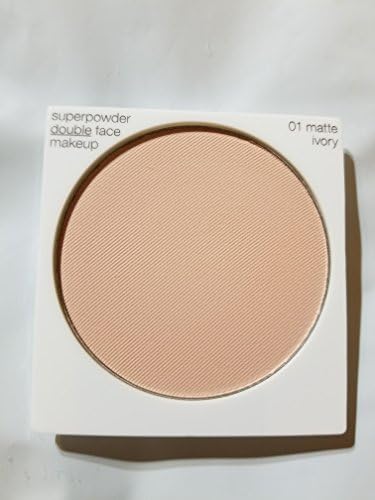 Clinique Super Powder Double Face Makeup Loose Compact Matte Ivory 01