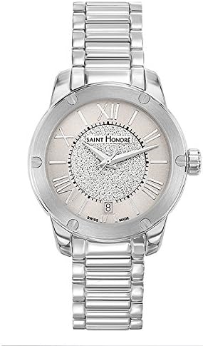 Saint HonoréWomen's Analogue Quartz Watch with Stainless Steel Strap 7511301LGPAN