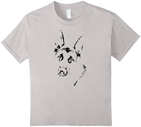 Kids German Shepherd T-Shirt  - German Shepherd 12 Silver
