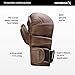 Hayabusa T3 Kanpeki 7oz Hybrid MMA Gloves - Brown, Large