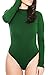 JudyBridal Women's Long Sleeve Sexy Stretch Bodysuit Leotard Top