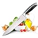 8-Inch Stainless-Steel Chef Knife - Premium Class Sharp Blade with Protective Bolster - Great for Home Kitchen Multi Uses, for Mincing, Dicing, Slicing and Chopping - Meat, Fish, Fruits and Vegetables