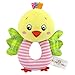 teytoy Soft Rattle Toy Chick Baby Rattle Toys Nontoxic for Newborn Baby Toddlers Infant Imagination and Early Education Gift for Boys and Girls for Over 0 Months