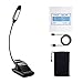 TopElek Book Light, LED Reading Light with 9-Level Warm/Cool White Brightness, 60hours Reading, USB Rechargeable, Eye Protection Lamp with Power Indicator