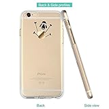 iPhone 6s Case, iPhone 6 Case, ESR Soft Gel TPU Silicone Case Clear with Design Cute Cartoon Slim Fit Ultra Thin Protective Cover for 4.7 inches iPhone 6 /iPhone 6s _Little Lamb