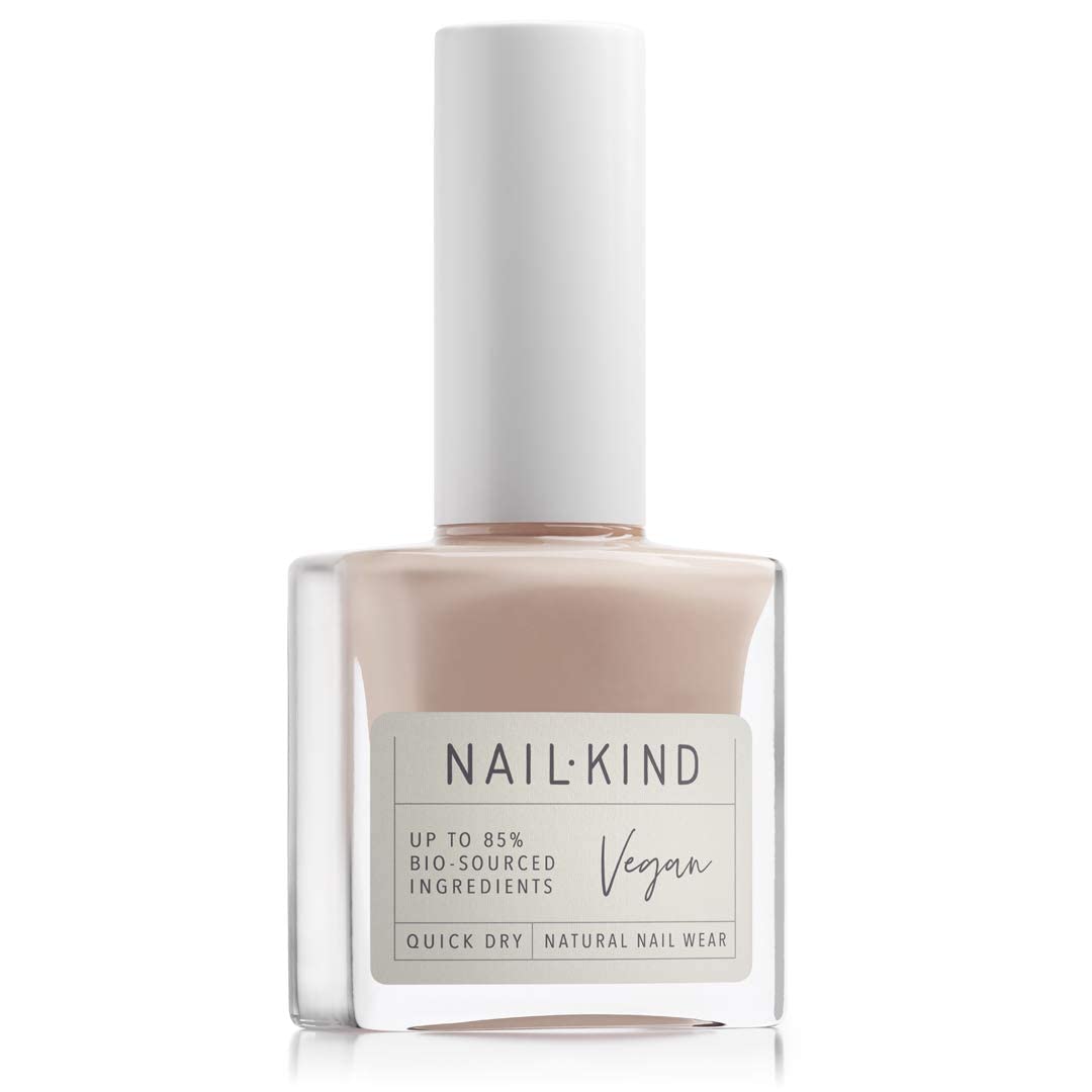 Nail Polish Pink Nude & Proud 8ml Vegan Nail Varnish – Classic Natural Finish, Quick Drying Long Lasting Chip Resistant Manicure, Low Chemical Formula, PETA & Halal Certified, NailKind